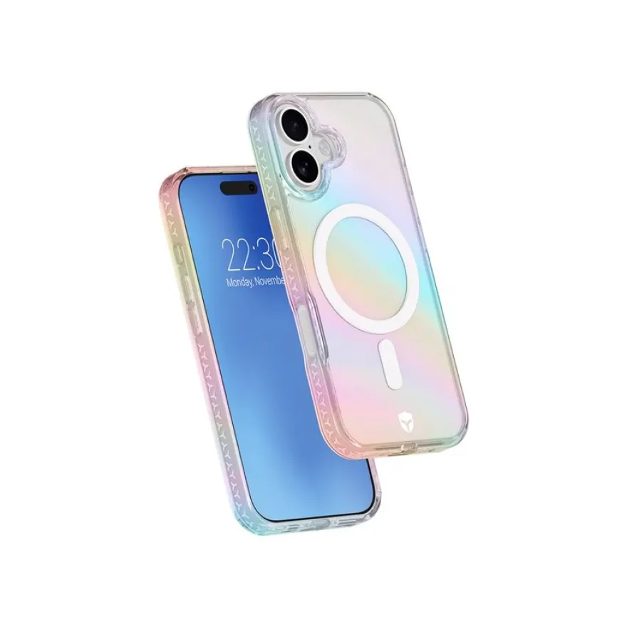 Force Case Air - Coque de protection pour Galaxy A55 - holographique transparent