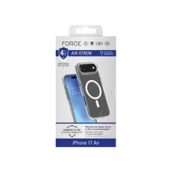Force Case Air Xtrem - Coque de protection pour iPhone Air - transparent avec paillettes