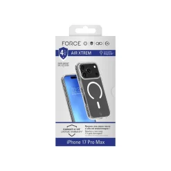 Force Case Air Xtrem - Coque de protection pour iPhone 17 Pro Max - transparent