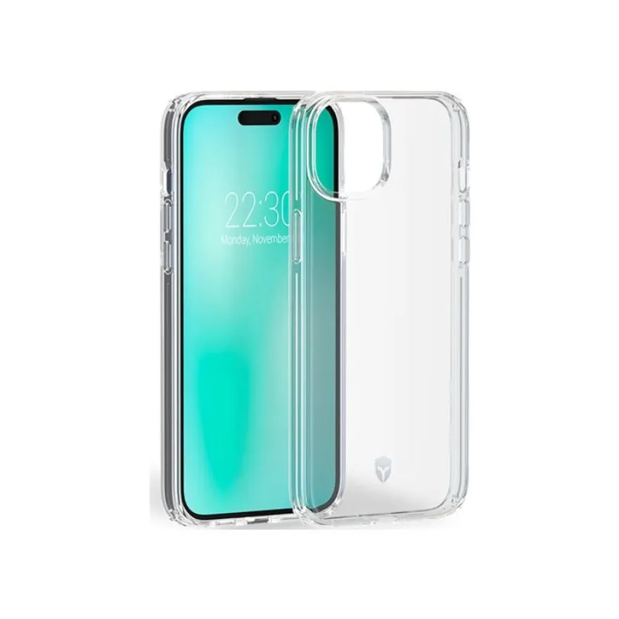 Force Case Feel - Coque de protection pour iPhone 15 Plus - transparent