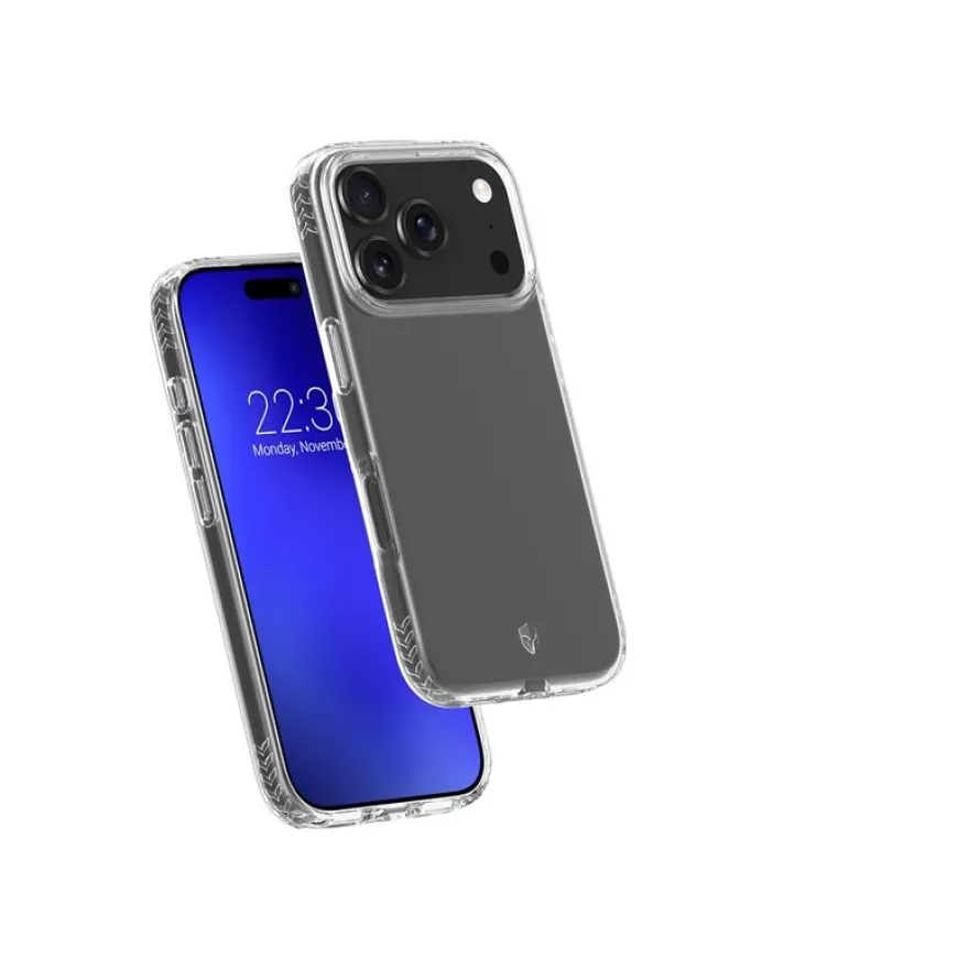 Force Case Pulse - Coque de protection pour iPhone 17 Pro - transparent