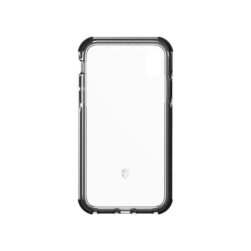 Force Case Urban 360° - coque intégrale de protection pour iPhone XS MAX - transparent/gris foncé