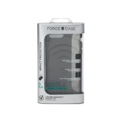 Force Case Urban - Coque de protection pour iPhone 6+/6S+/7+/8+ - transparent/gris foncé