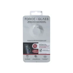 Force Glass - Protection d'écran - verre trempé pour iPhone 8+