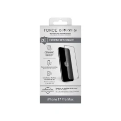 Force Glass - Protection d'écran en verre pour iPhone 17 Pro Max