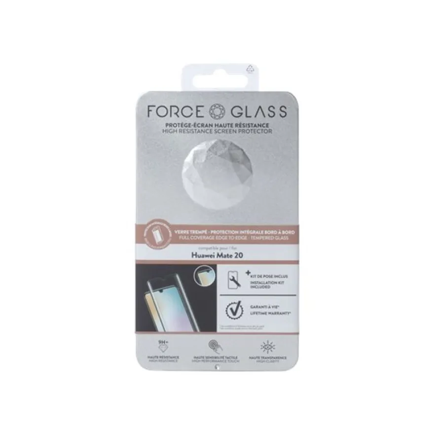 Force Glass - protection d'écran - verre trempé pour Huawei Mate 20