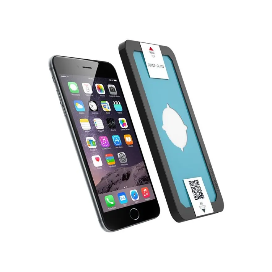 Force Glass - Protection d'écran - verre trempé pour iPhone 7+/8+