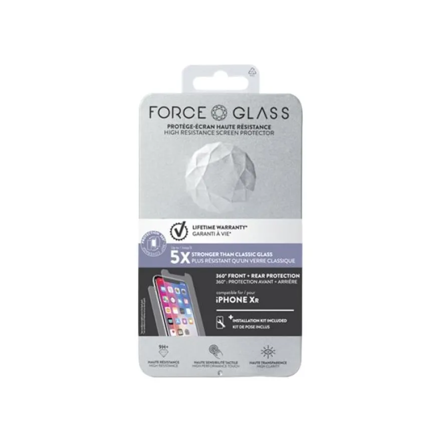 Force Glass - Protection d'écran - verre trempé pour iPhone XR/11