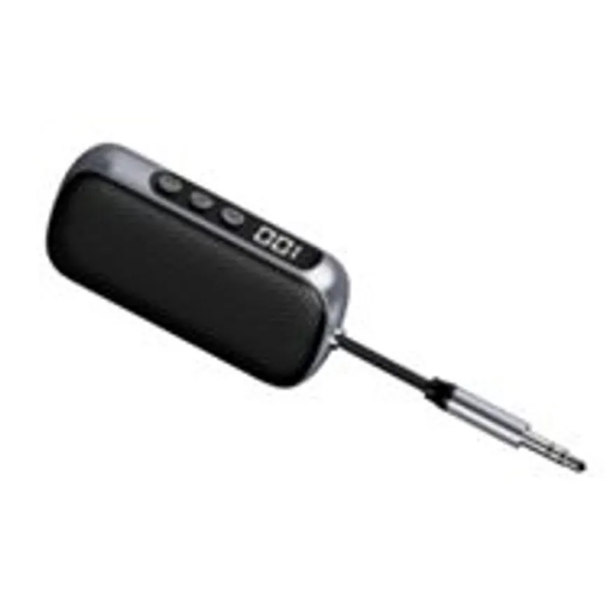 Force Play - Adaptateur d'interface audio sans fil Bluetooth pour récepteur audio sans fil, transmetteur audio sans fil - transmitter & receiver 2-in-1 - noir