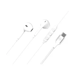 Force Play - écouteurs Intra Auriculaire - USB C - blanc