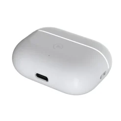 Force Play - Kit main libre - écouteur sans fil bluetooth - blanc