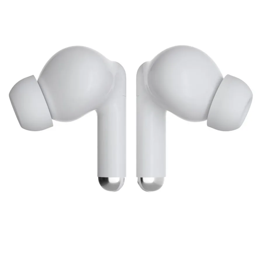 Force Play - Kit main libre - écouteur sans fil bluetooth - blanc