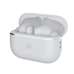Force Play - Kit main libre - écouteur sans fil bluetooth - blanc