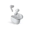 Force Play III - Écouteurs sans fil avec micro - intra-auriculaire - Bluetooth - Suppresseur de bruit actif - blanc