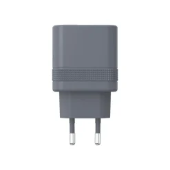 Force Power - Adaptateur secteur - UltraGaN technology - 65 Watt - PD (24 pin USB-C) - gris