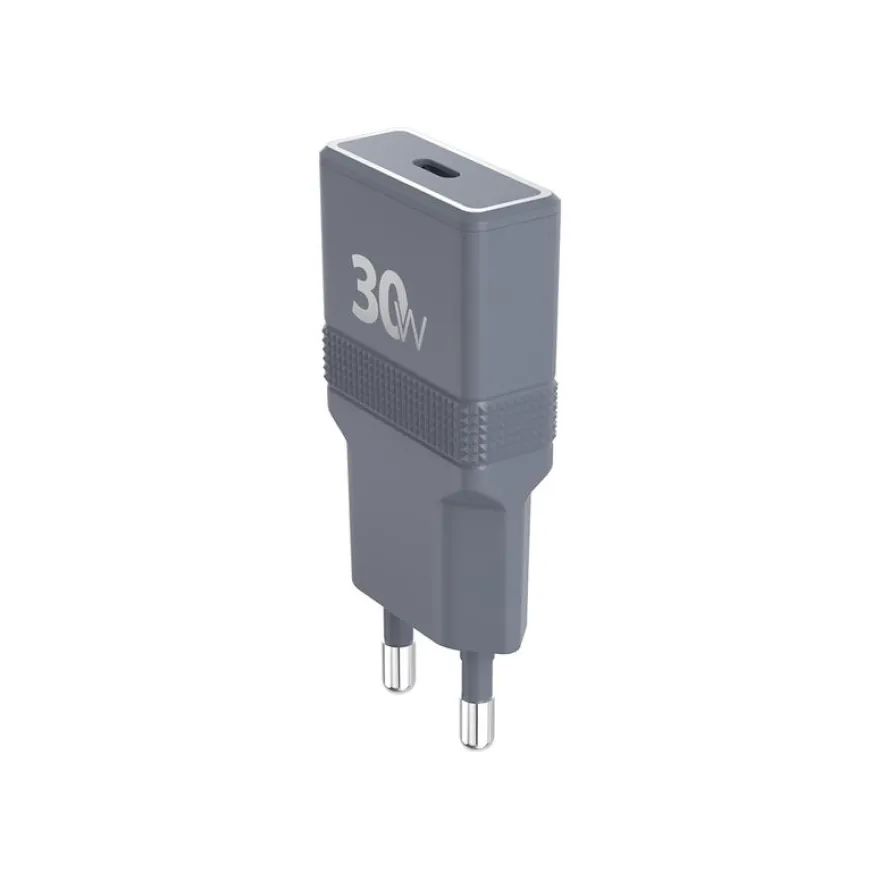 Force Power - Chargeur secteur - 30 Watt - 3 A - gris