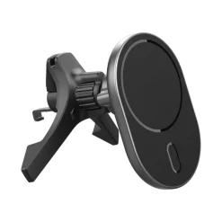 Force Power - Support smartphone pour voiture avec chargeur à induction - 15 Watt - noir