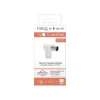 Force Power Lite - Adaptateur d'antenne - IEC connector (9.52mm) femelle incliné - blanc