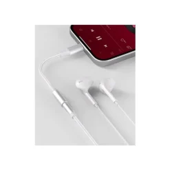 Force Power Lite - Adaptateur Lightning vers prise audio de 3,5 mm femelle - blanc