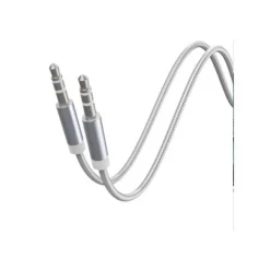 Force Power Lite - Câble audio - mini-phone stereo 3.5 mm mâle pour mini-phone stereo 3.5 mm mâle - 1.2 m - blanc - câble renforcé