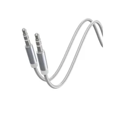 Force Power Lite - Câble audio - mini-phone stereo 3.5 mm mâle pour mini-phone stereo 3.5 mm mâle - 3 m - blanc - câble renforcé