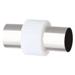 Force Power Lite - Câble d'antenne - IEC connector (9.52mm) mâle incliné pour IEC connector (9.52mm) femelle incliné - 5 m - blanc