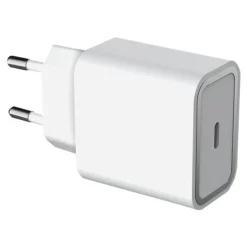 Force Power Lite - Chargeur secteur pour smartphone - 1 USB-C - blanc