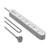 Force Power Lite - Parafoudre - 6 prises - 1.5 m - blanc