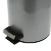 Frandis - Poubelle de salle de bain - 3L - gris