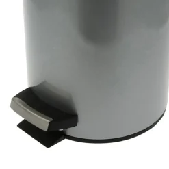 Frandis - Poubelle de salle de bain - 3L - gris