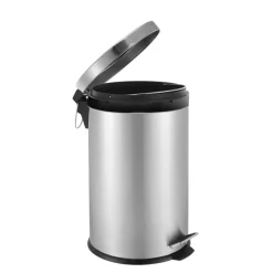 Frandis - Poubelle ronde en inox - 20L