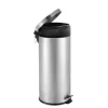 Frandis - Poubelle ronde en inox - 30L