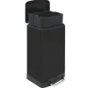 Frandis - Poubelle Urban - rectangulaire - 30L - noir