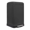 Frandis - Poubelle Urban - carrée - 20L - noir