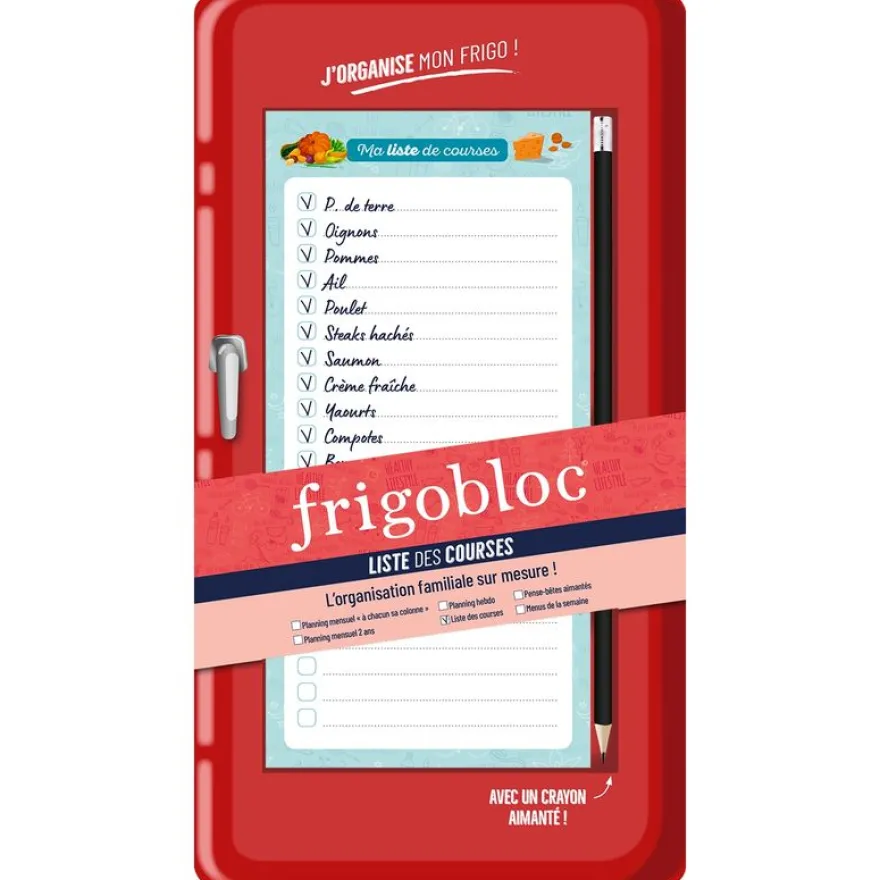 FRIGOBLOC - LISTES DE COURSES