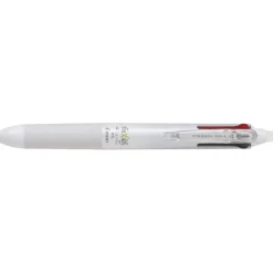 Frixion Ball 4 Couleurs - Roller encre gel effaçable - corps blanc - pointe fine