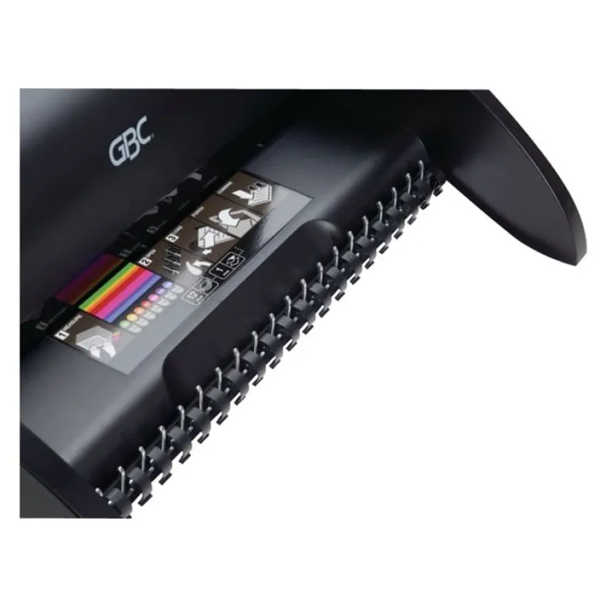 GBC CombBind C110 - machine à relier / relieuse perforeuse manuelle - perfore 12 feuilles - relie 195f