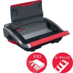 GBC CombBind CB25 - machine à relier / relieuse perforeuse manuelle - perfore 25 feuilles - relie 390f