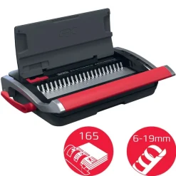 GBC CombBind CB15 - machine à relier / relieuse perforeuse manuelle - perfore 15 feuilles - relie 165f