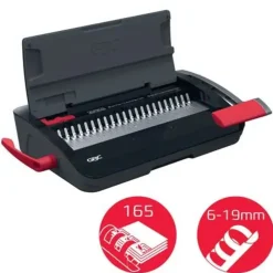 GBC CombBind CB12 - machine à relier / relieuse perforeuse manuelle - perfore 12 feuilles - relie 165f