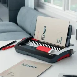 GBC CombBind CB12 - machine à relier / relieuse perforeuse manuelle - perfore 12 feuilles - relie 165f