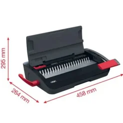 GBC CombBind CB12 - machine à relier / relieuse perforeuse manuelle - perfore 12 feuilles - relie 165f