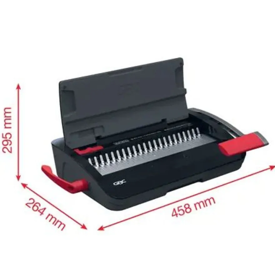 GBC CombBind CB12 - machine à relier / relieuse perforeuse manuelle - perfore 12 feuilles - relie 165f