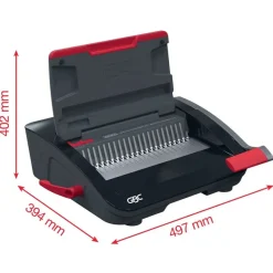 GBC CombBind CB20 - machine à relier / relieuse perforeuse manuelle - perfore 20 feuilles - relie 240f