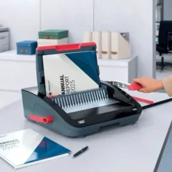 GBC CombBind CB20 - machine à relier / relieuse perforeuse manuelle - perfore 20 feuilles - relie 240f