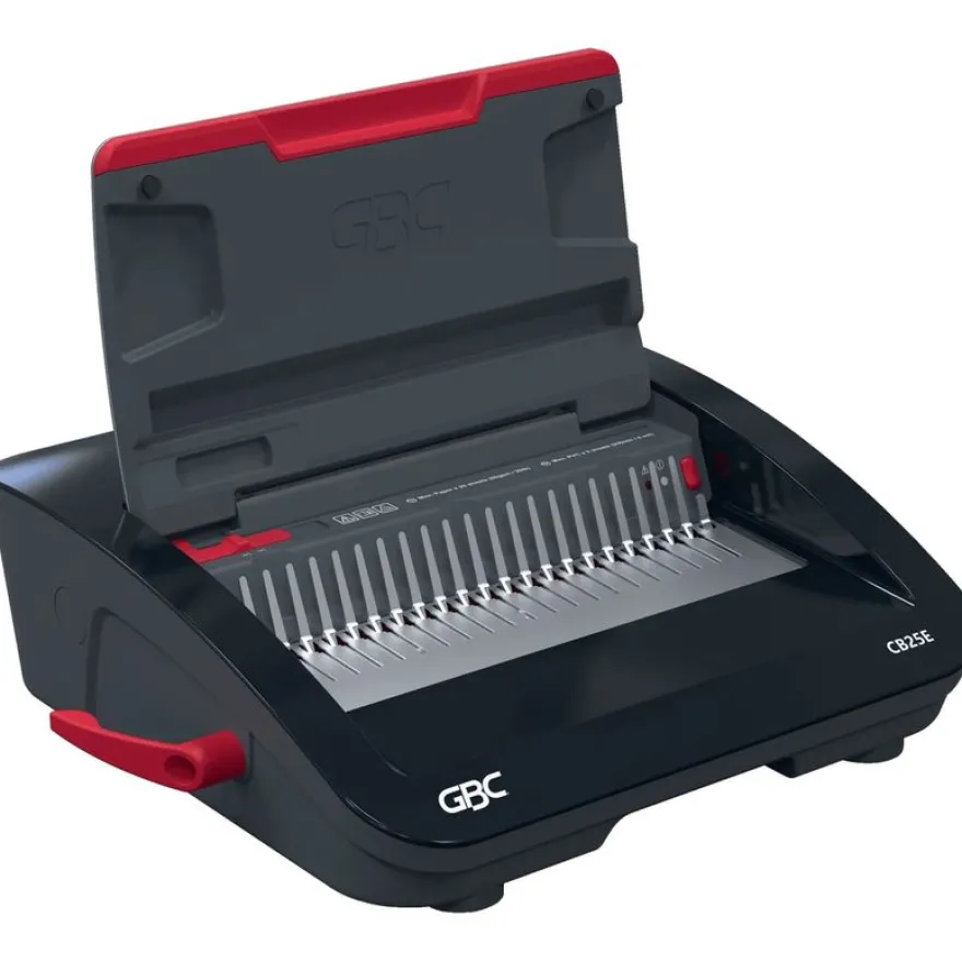 GBC CombBind CB25E - machine à relier / relieuse perforeuse éléctrique - perfore 25 feuilles - relie 390f
