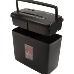 Genie 440X II - destructeur de documents coupe croisée - 4 feuilles - Corbeille 9 litres -