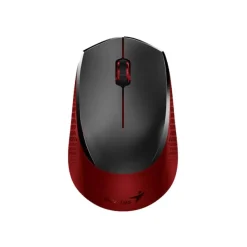Genius - souris sans fil - silencieuse - noir et rouge