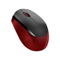 Genius - souris sans fil - silencieuse - noir et rouge