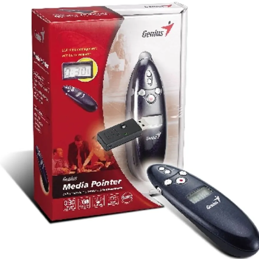 Genius Media 100 - Pointeur laser télécommandé